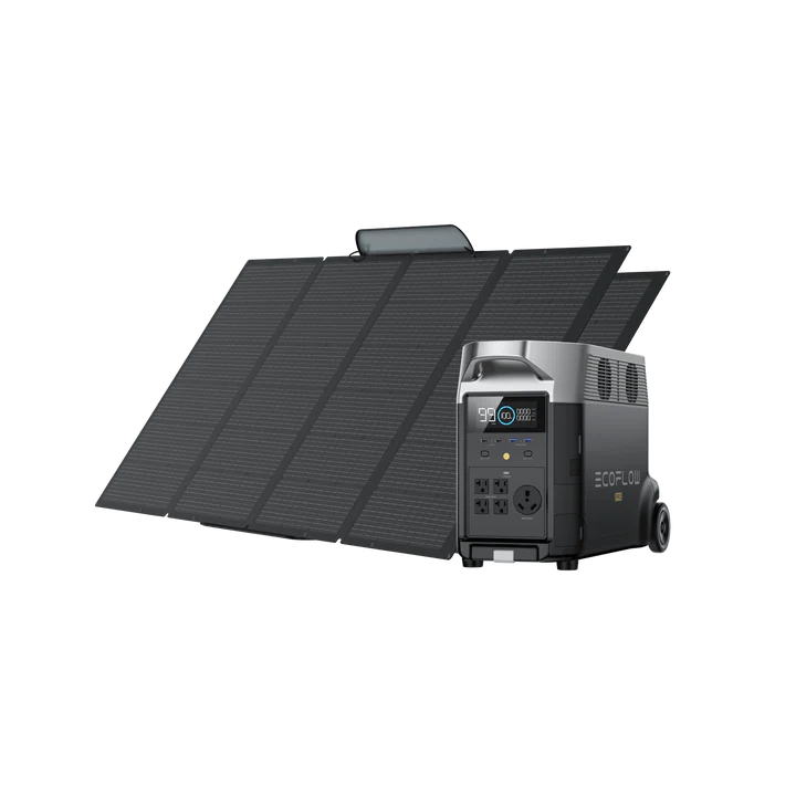 EcoFlow DELTA Pro + 400W Portable Solar Panel